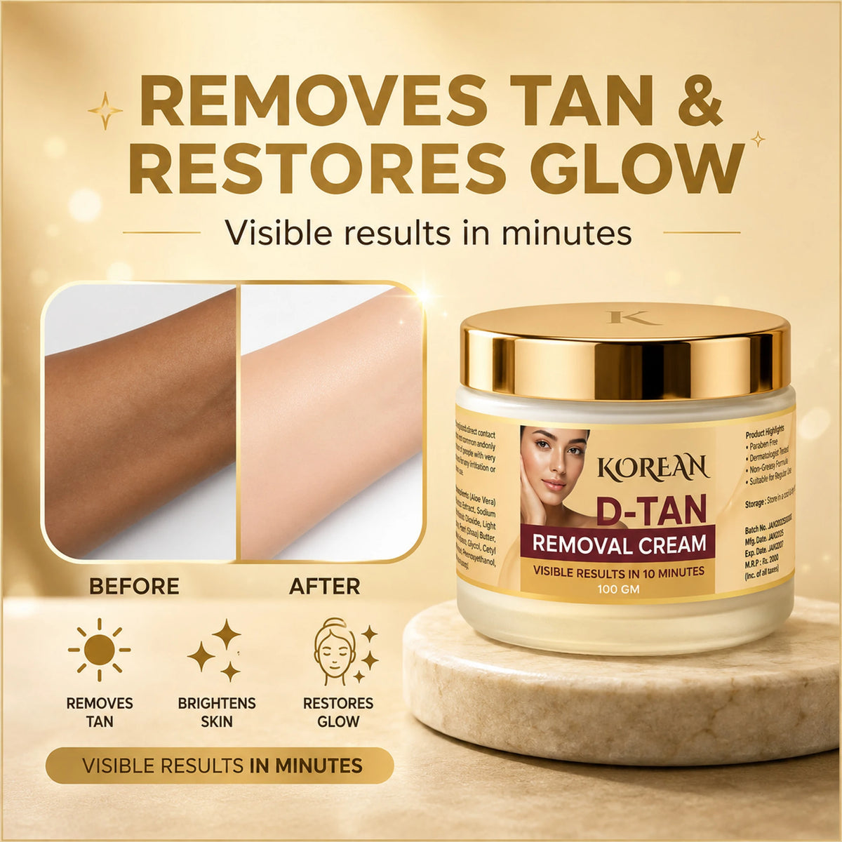 🌟 ʟᴜᴄᴀs sᴋɪɴ ᴄᴀʀᴇ ᴋᴏʀᴇᴀɴ ᴅ-ᴛᴀɴ ꜰᴀᴄᴇ ᴄʀᴇᴀᴍ (𝟷𝟶𝟶ɢ) ☀️💎