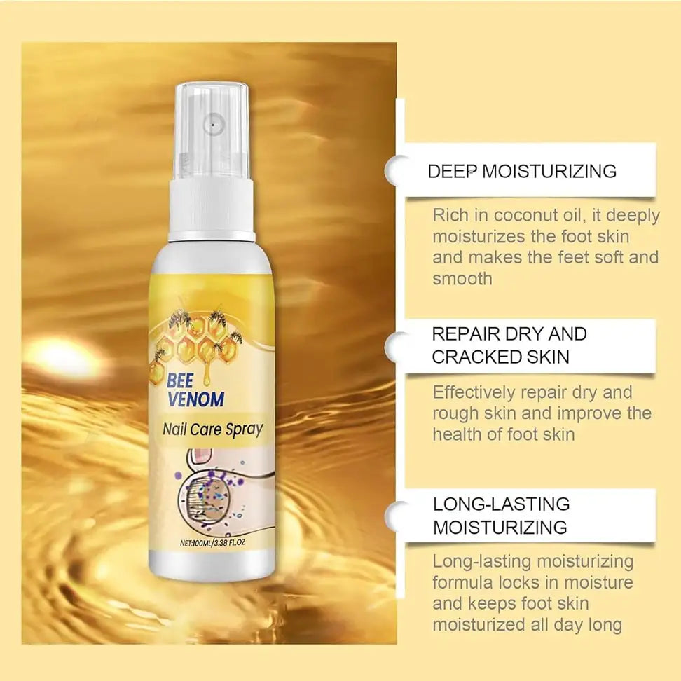 ✨ [Bees Venee Nail Care Spray 100ml - Pack of 1] 🐝💅✨