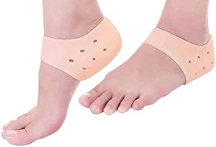 🦶 Protsahan™ Silicone Gel Heel Protector Pads ✨ Instant Heel Pain Relief & Anti-Crack Cushion Support 🌿 Washable (Pack of 1 Pair)