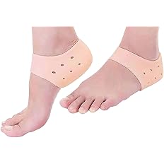 🦶 Protsahan™ Silicone Gel Heel Protector Pads ✨ Instant Heel Pain Relief & Anti-Crack Cushion Support 🌿 Washable (Pack of 1 Pair)