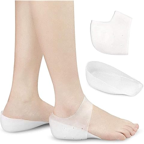 🦶 Protsahan™ Silicone Gel Heel Protector Pads ✨ Instant Heel Pain Relief & Anti-Crack Cushion Support 🌿 Washable (Pack of 1 Pair)