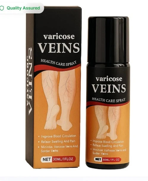 🌟 VaricoEase Pro Herbal Vein Health & Relief Spray | Soothing Leg Care Treatment — Pack of 2 🍃