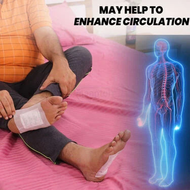 ⚡ [SUPER VALUE PACK] 20 Pcs Natural Detox Foot Patches 🌿 Herbal Deep Cleansing Pads 🔥 Stress & Pain Relief ✨ (Pack of 20)
