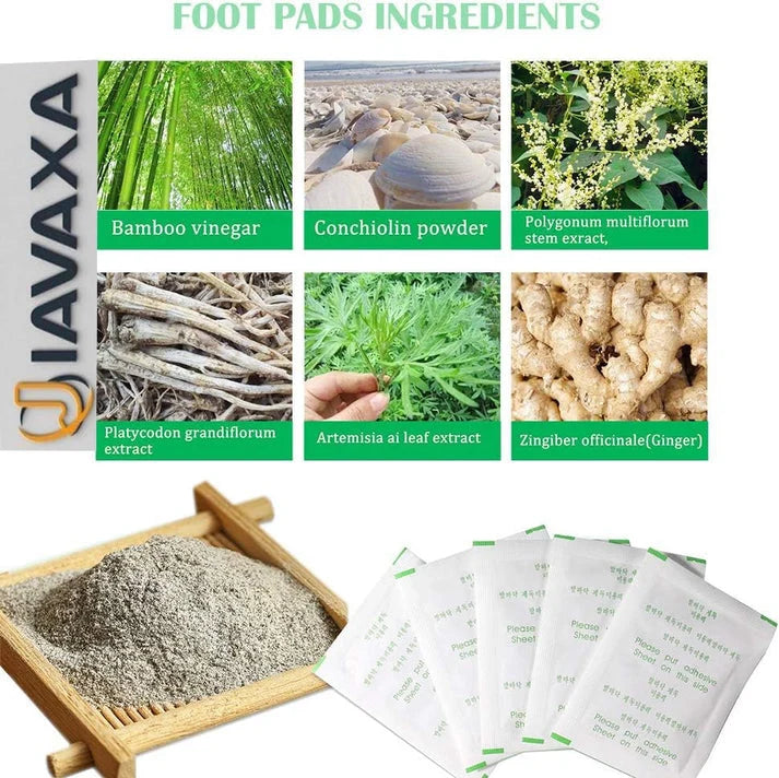 Ultimate Body Detox! Natural Foot Patches 👣 (BUY 1 GET 1 FREE) 🌿 Relieve Stress, Boost Energy & Sleep Better 🌙 | Mega Value Deal 🎁