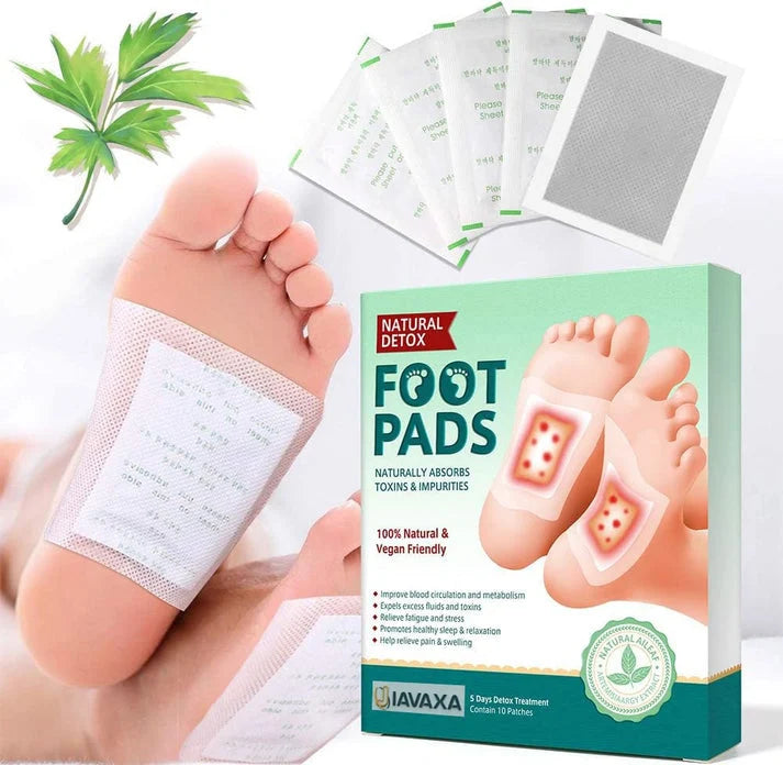 Ultimate Body Detox! Natural Foot Patches 👣 (BUY 1 GET 1 FREE) 🌿 Relieve Stress, Boost Energy & Sleep Better 🌙 | Mega Value Deal 🎁