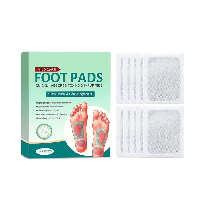 Ultimate Body Detox! Natural Foot Patches 👣 (BUY 1 GET 1 FREE) 🌿 Relieve Stress, Boost Energy & Sleep Better 🌙 | Mega Value Deal 🎁