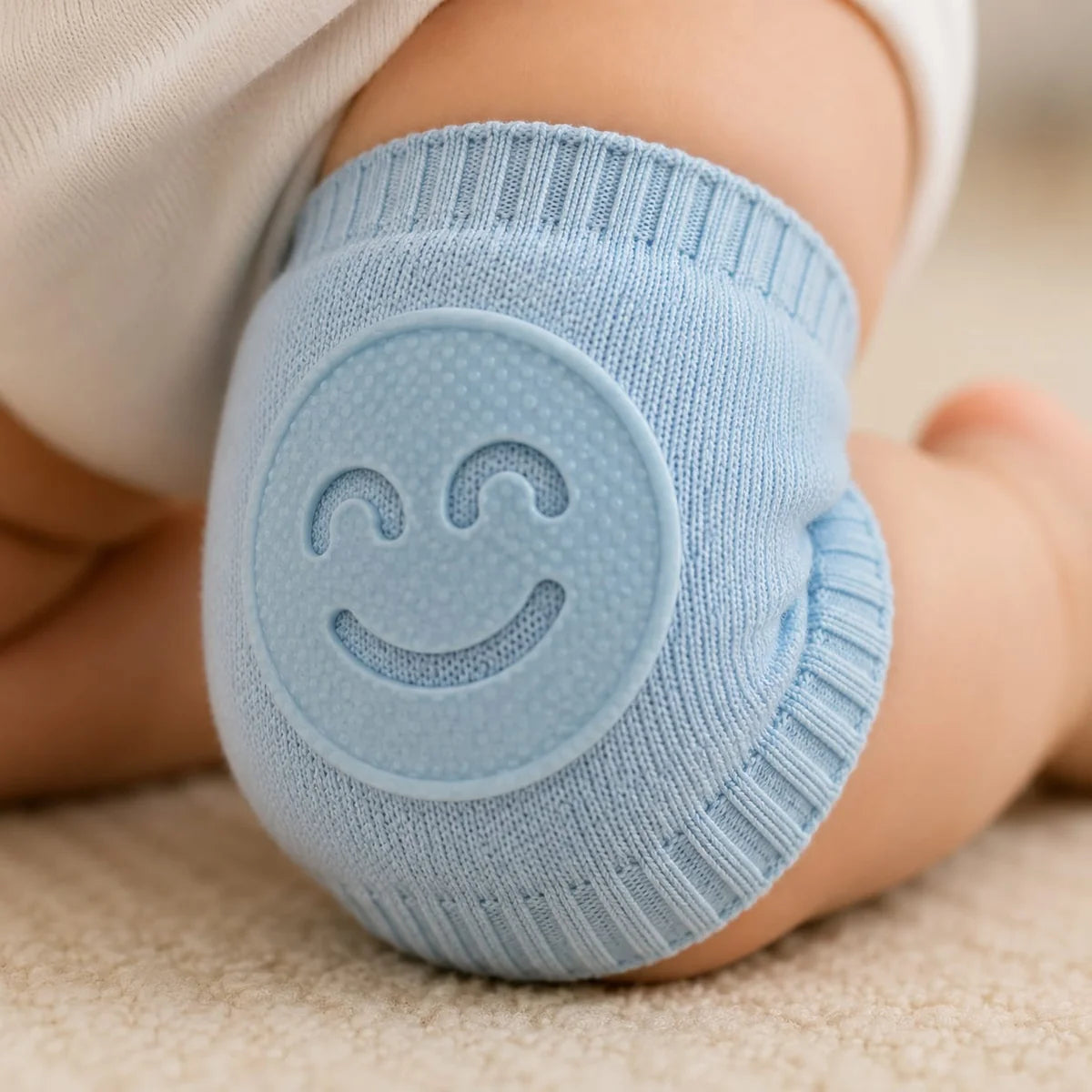 ✨ Baby Anti-Slip Crawling Knee Pads | Breathable Cotton Elbow & Knee Protector – [Buy 1 Get 1 Free] 👶