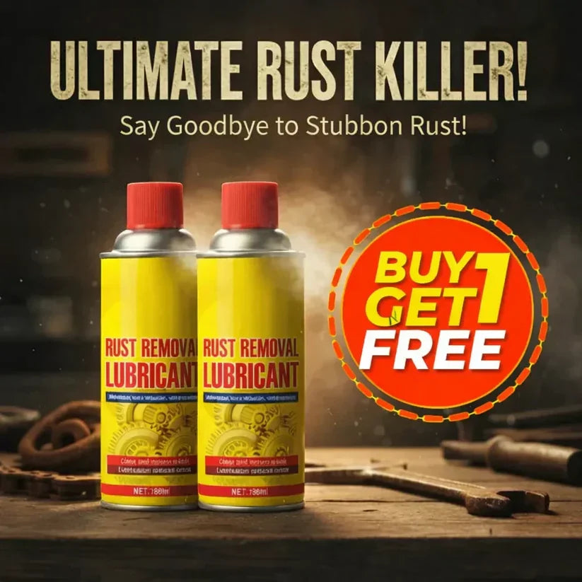 🔥 Ultimate Rust Remover Spray for Car & Bike (Pack of 2) | Multi-Purpose Metal Cleaner Spray 🚘✨