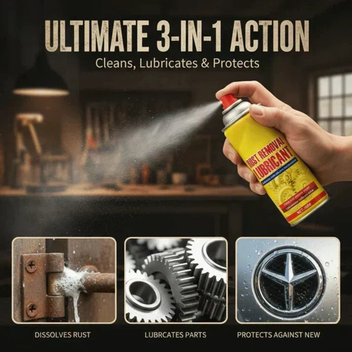 🔥 Ultimate Rust Remover Spray for Car & Bike (Pack of 2) | Multi-Purpose Metal Cleaner Spray 🚘✨