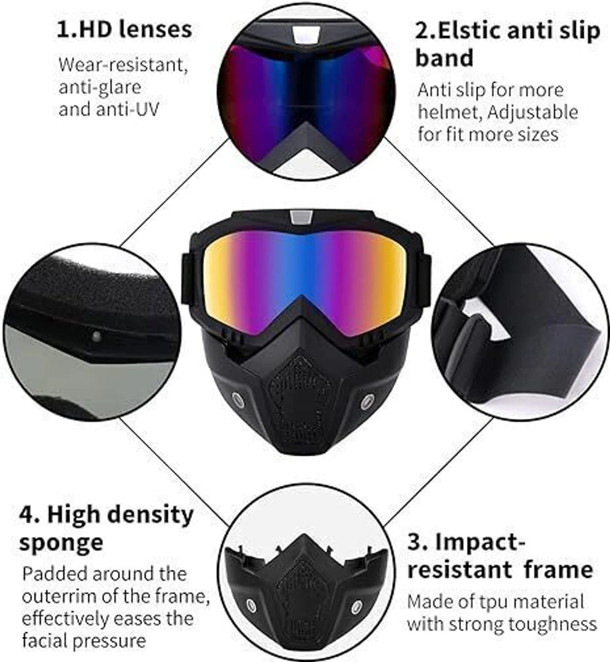 🔥 VelocityGuard Carbon-Finish Full Face Helmet | Ultimate Protection & Comfort 🏍️