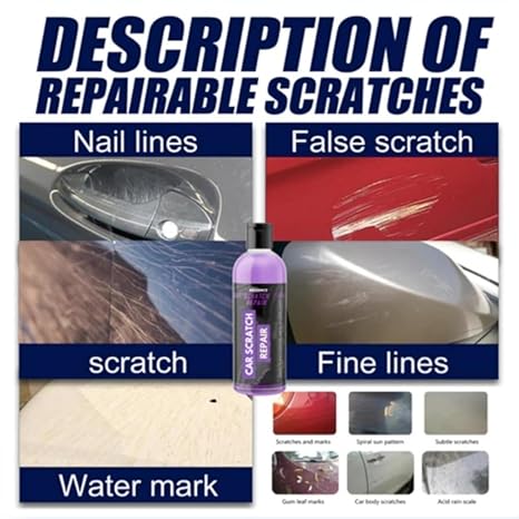 ✨ [Car Scratch Repair 100ml - Pack of 2] 🚗💨✨